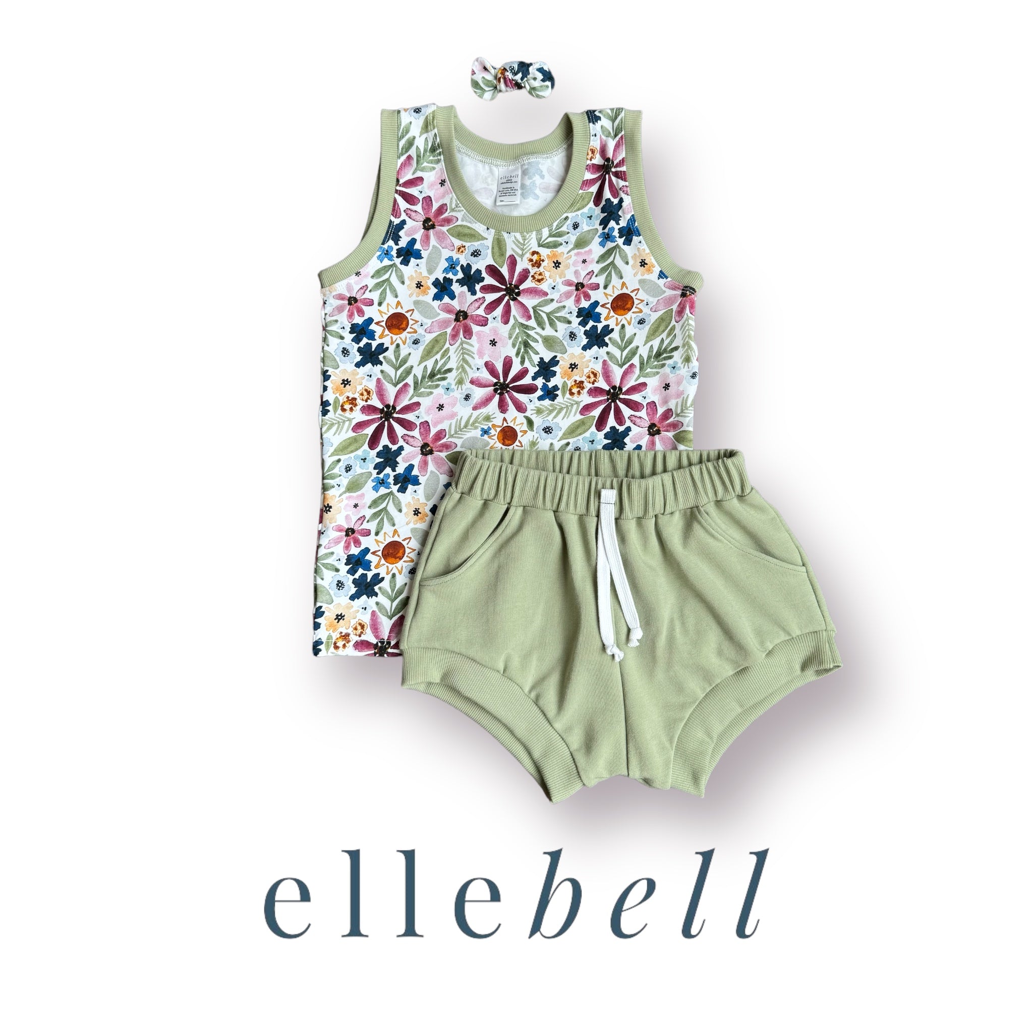 Summer Floral Tank Set – Ellebell Design Company