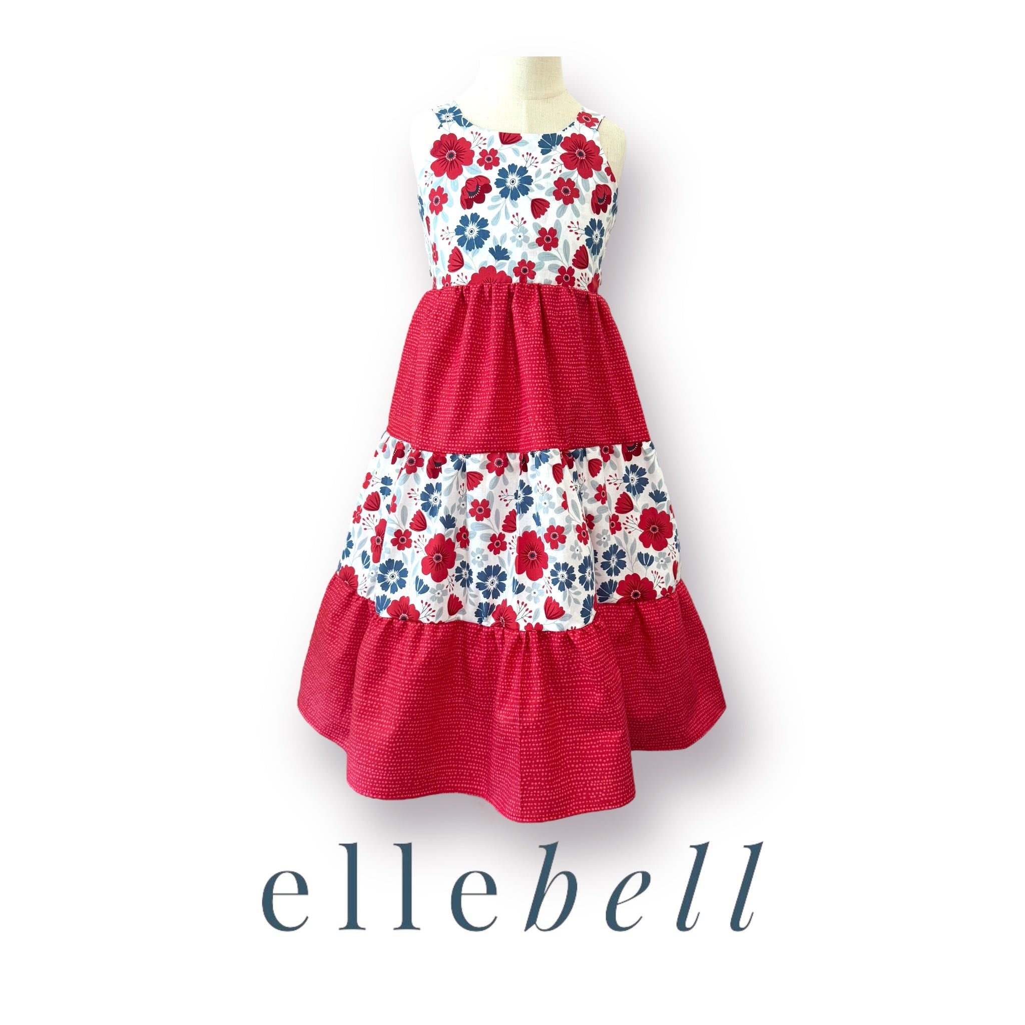 Aster Tiered Dress – Ellebell Design Company